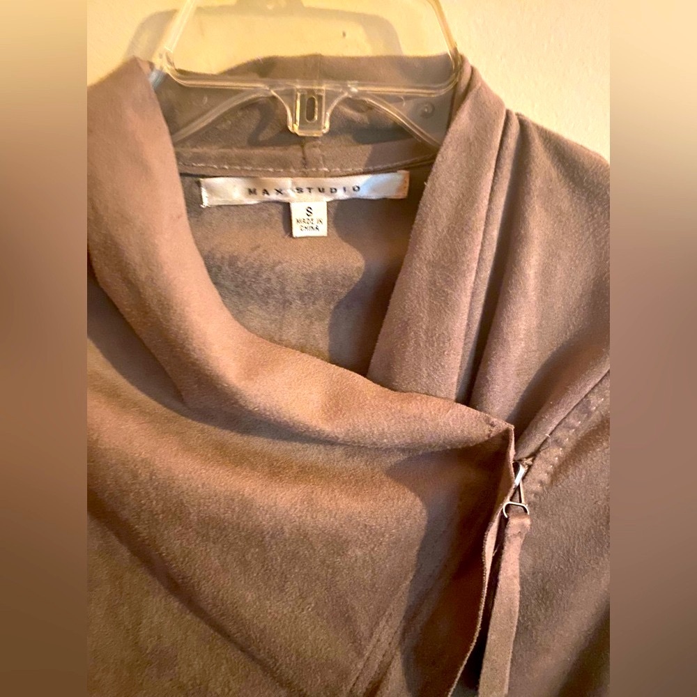 Max Studio Asymmetrical Mini Jacket - image 2